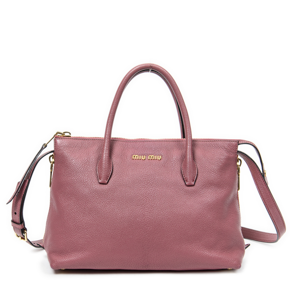 Miu Miu Double Side Zip Top Handle
